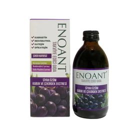 Enoant 2x250 ml Şeker Katkısız Siyah Üzüm Ekstraktı