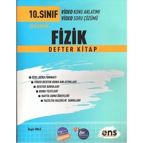 ENS Yayıncılık 10. Sınıf Fizik Defter Kitap 2023