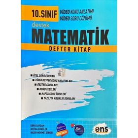 Ens Yayıncılık 10. Sınıf Matematik Defter Kitap