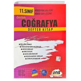 Ens Yayıncılık 11.Sınıf Coğrafya Destek Defterim