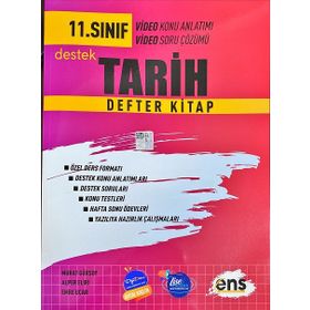 ENS Yayıncılık 11. Sınıf Destek Tarih Defter Kitap