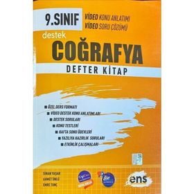 Ens Yayıncılık 9.Sınıf Coğrafya Destek Defterim