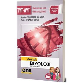 ENS Yayıncılık TYT AYT Biyoloji Destek Soru Bankası