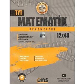 Ens Yayıncılık TYT Matematik 12x40 Denemeleri