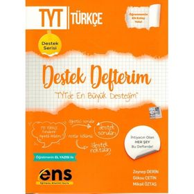 Ens Yayıncılık TYT Türkçe Destek Defterim