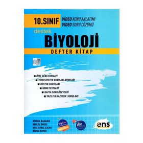 Ens Yayınları 10. Sınıf Biyoloji Destek Defterim