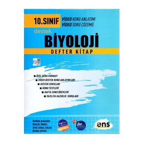 Ens Yayınları 10. Sınıf Biyoloji Destek Defterim