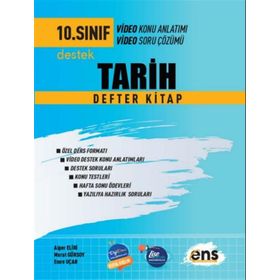 Ens Yayınları 10. Sınıf Tarih Destek Defterim