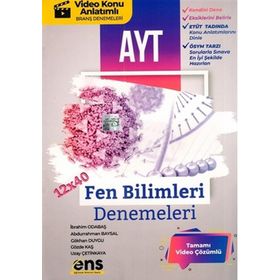 Ens Yayınları Ayt 12'li 12x40 Fen Bilimleri Denemeleri