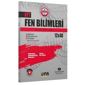 Ens Yayınları Ayt 12x40 Fen Bilimleri Denemeleri