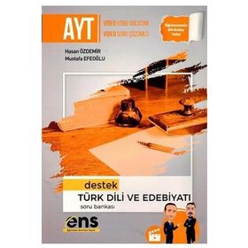 ENS Yayınları Destek AYT Türk Dili ve Edebiyatı Soru Bankası