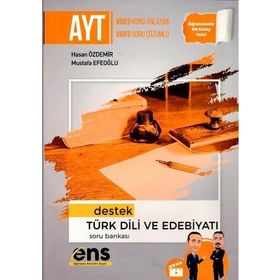 ENS Yayınları Destek AYT Türk Dili ve Edebiyatı Soru Bankası
