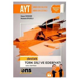 ENS Yayınları Destek AYT Türk Dili ve Edebiyatı Soru Bankası