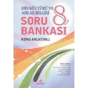 Ensar Neşriyat 8. Sınıf Din Kültürü ve Ahlak Bilgisi Soru Bankası Konu Anlatımlı