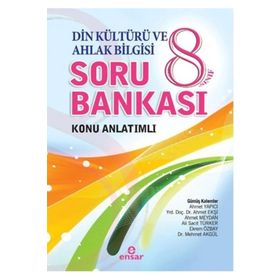 Ensar Neşriyat 8. Sınıf Din Kültürü ve Ahlak Bilgisi Soru Bankası Konu Anlatımlı