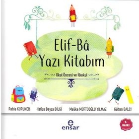 Ensar Neşriyat Elif Ba Yazı Kitabım Okul Öncesi ve İlkokul