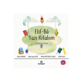 Ensar Neşriyat Elif Ba Yazı Kitabım Okul Öncesi ve İlkokul