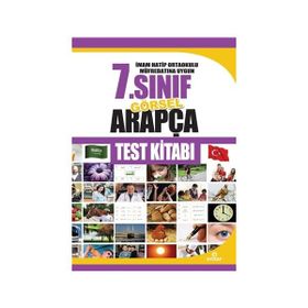 Ensar Neşriyat - İmam Hatip Ortaokulu Müfredatına Uygun 7. Sınıf Görsel Arapça Test Kitabı