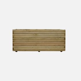 Enta 48x98x43 cm Ahşap Dikdörtgen Saksı