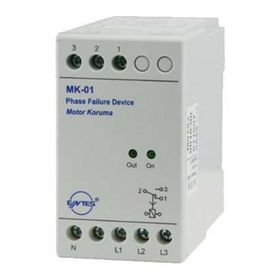 Entes 220-230 VAC MK-01 Motor Faz Koruma Rölesi