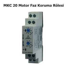 Entes 220-230 VAC MKC-20 Motor Faz Koruma Rölesi