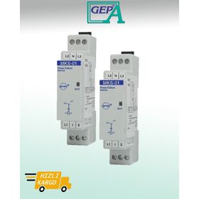 Entes 220-230 VAC MKS-01 Motor Faz Koruma Rölesi
