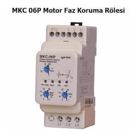 Entes 380-400 VAC MKC-06P Motor Faz Koruma Rölesi