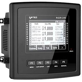 Entes 8699421408575 RGA-20 144X144 85V-300V AC/DC Grafik Lcd'Li Reaktif Güç Kontrol Rölesi