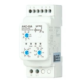 Entes AKC-03A CT-25 İle 1.5-60A Akım Koruma Rölesi