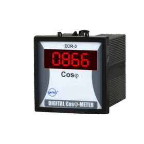 Entes ECR-3-48 48x96 mm 0.1 Kapasitif 0.1 İndüktif Cos Metre