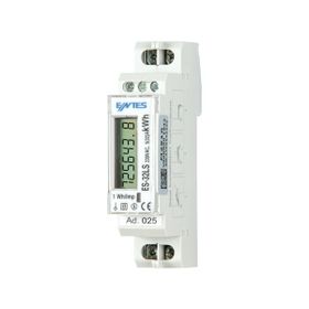 Entes ES-80L DIN1 80A LCD Ekranlı Aktif Enerji Ölçer