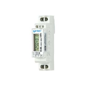 Entes ES-80L DIN1 80A LCD Ekranlı Aktif Enerji Ölçer