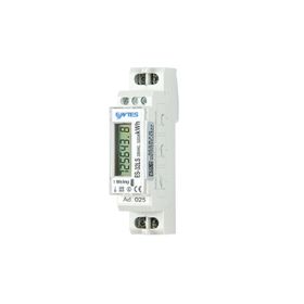 Entes ES-80L DIN1 80A LCD Ekranlı Aktif Enerji Ölçer
