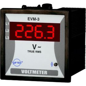 Entes EVM-3-72 72x72 mm Voltmetre
