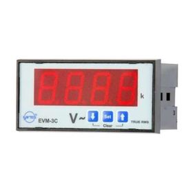 Entes EVM-3C-48 48x96 mm Alarm Kontaklı Voltmetre