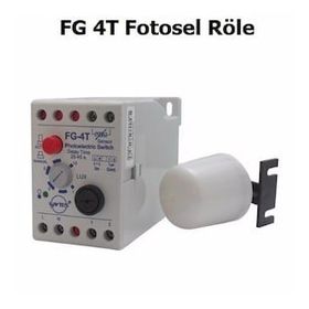 Entes FG-4T 190-255 VAC 1-3 Lüx Ayarlı Röle Çıkışlı Fotosel Röle
