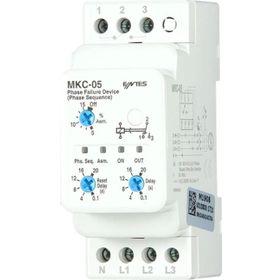 Entes M1728 MKC-05P Motor Faz Koruma Rölesi
