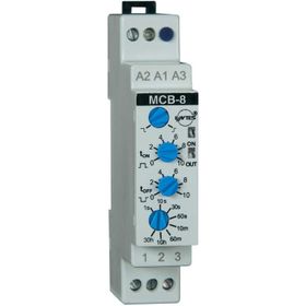 Entes MCB-8 Hassas Ayar 24VAC/DC-220VAC Zaman Rölesi