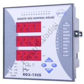 Entes RG3-12C Reaktif Güç Kontrol Röle