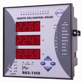 Entes RG3-12CS Reaktif Güç Kontrol Röle