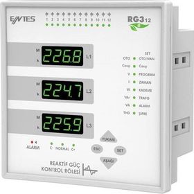 Entes RG3-12E Reaktif Güç Kontrol Röle