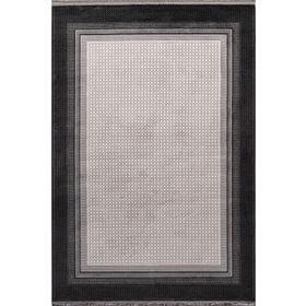 Enti Halı Miras 6816 Gri Modern Desenli Makine Halısı