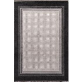 Enti Halı Miras 6816 Gri Modern Desenli Makine Halısı