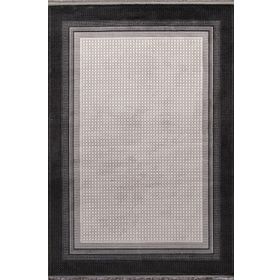 Enti Halı Miras 6816 Gri Modern Desenli Makine Halısı