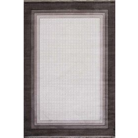 Enti Halı Miras 6817 Kahve Modern Desenli Makine Halısı