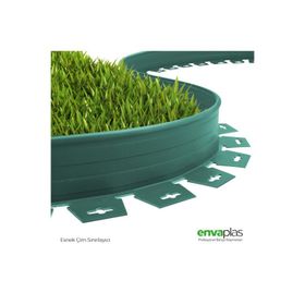 Envaplas Antrasit 15 mt Pratik Garden Çim Ayırıcı
