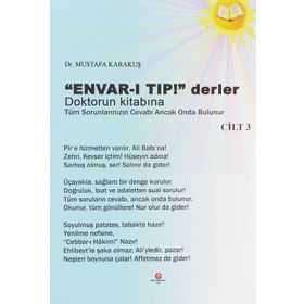 ''Envar-ı Tıp!'' Derler Doktorun Kitabına Cilt 3 - Mustafa Karakuş