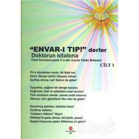 ''Envar'ı Tıp!'' Derler Doktorun Kitabına Cilt 1 - Mustafa Karakuş