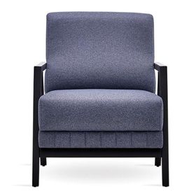 Enza Home 11802 Pavia Kadife Dokulu Lacivert Berjer