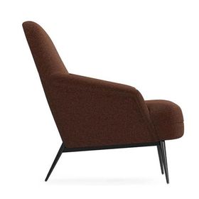 Enza Home 12405 Valdera Keten Dokulu Kahve Berjer